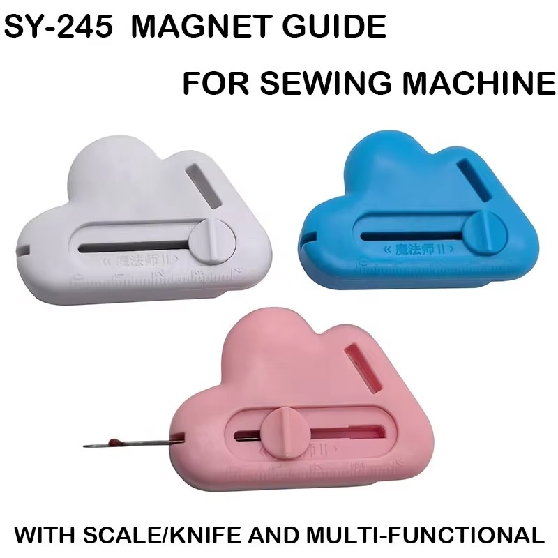 Sewing Thread Production - SY-245新製品 多機能ツール マグネットガイド スケール付き 切断用糸切りナイフ 一本針ミシン用