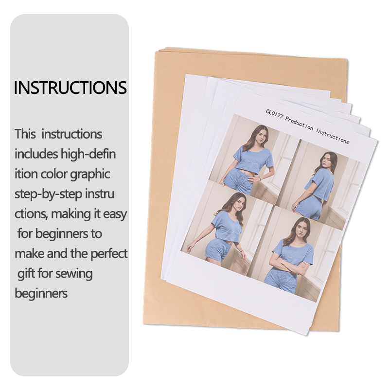 女性用カジュアルラウンジウェアセットの縫製パターン（9サイズ - Textile Sewing Patterns のレビューと価格