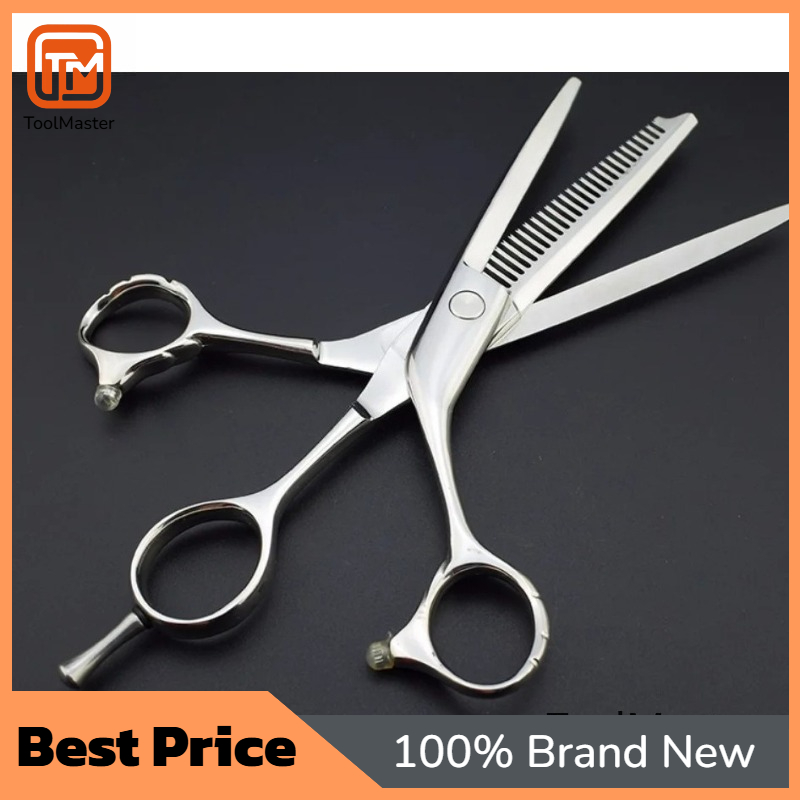 【ホットセール】6インチ3枚刃プロフェッショナルヘアカットは - Pinking Shear Blade のレビューと価格