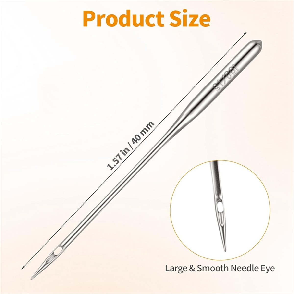 ABZT 150本入りヘビーデューティーミシン針 厚手の生地 - Leather Needle Heavy のレビューと価格