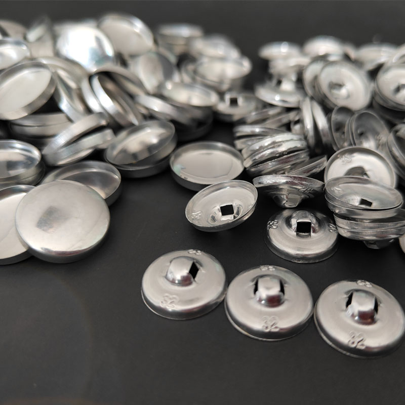 500個入り メタル生地カバーボタン 22L 28L 30L - Button Hole Cutter のレビューと価格