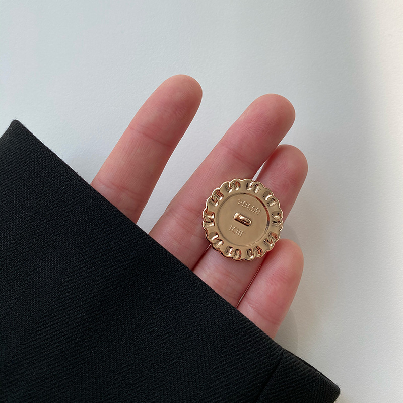 高級レトロ金属縫製ボタン服の装飾コート装飾 Diy クラフト - Button Hole Cutter のレビューと価格