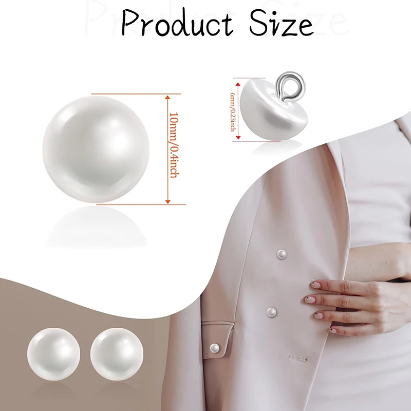 女性と子供のための半ドーム型の真珠のボタン,金属製のキノコの - Button Hole Cutter のレビューと価格