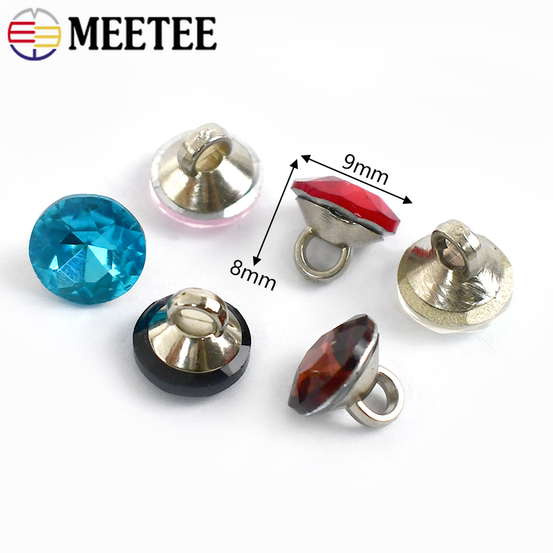 Meetee-ラインストーン9mm,ガラス,ダイヤモンドシャ - Button Hole Cutter のレビューと価格