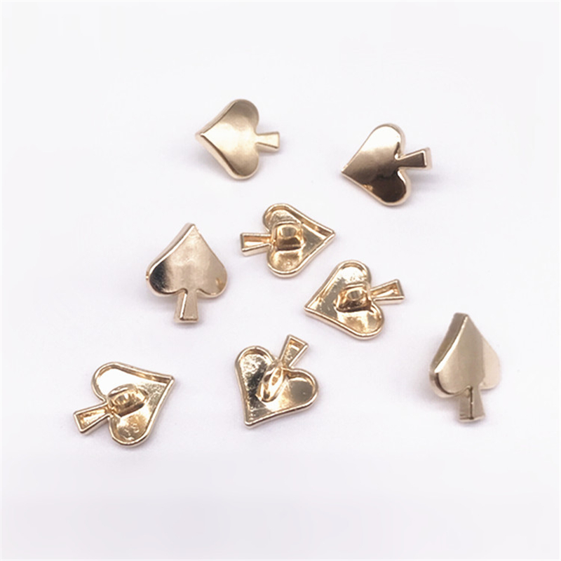 14 ミリメートルトランプ金属ポーカーボタンプラムハートボタ - Button Hole Cutter のレビューと価格