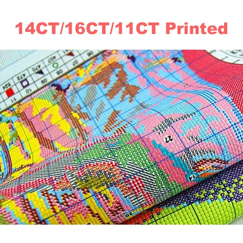 コペンハーゲン風景パターンクロスステッチキットアイーダ 14 - Textile Sewing Patterns のレビューと価格